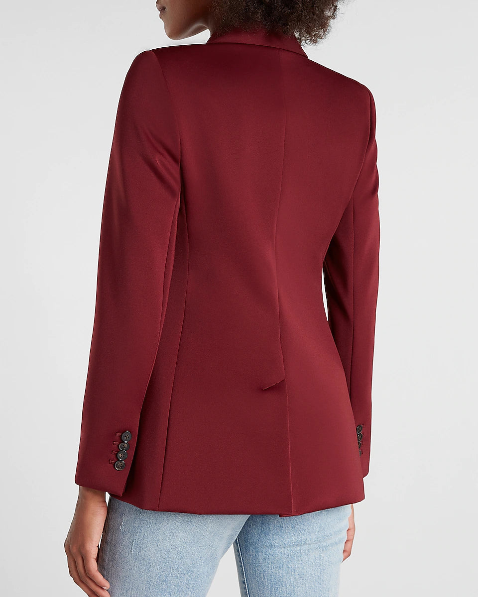 Supersoft Double Knit Double Breasted Blazer