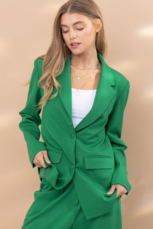Ponte Knit Blazer