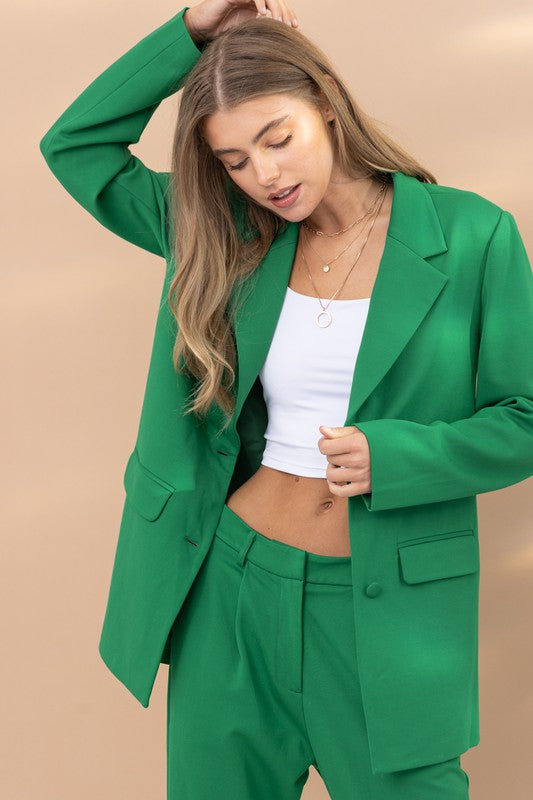 Ponte Knit Blazer