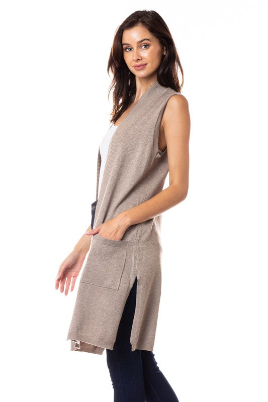 Vest Knit Sweater