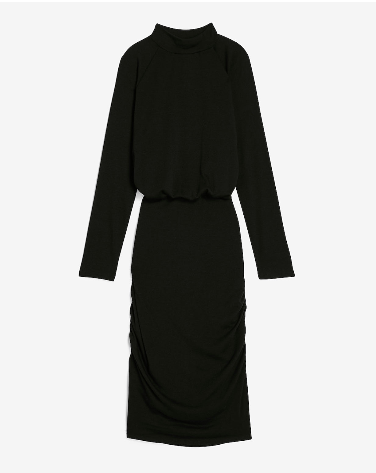 Mock Neck Dress Long Sleeve