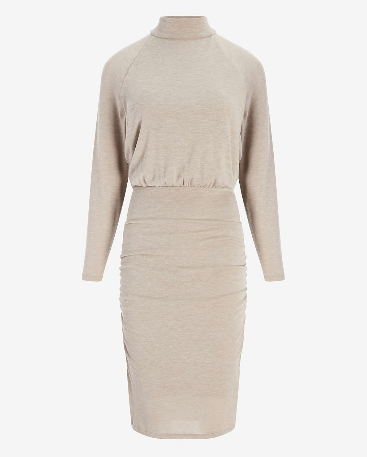 Mock Neck Dress Long Sleeve