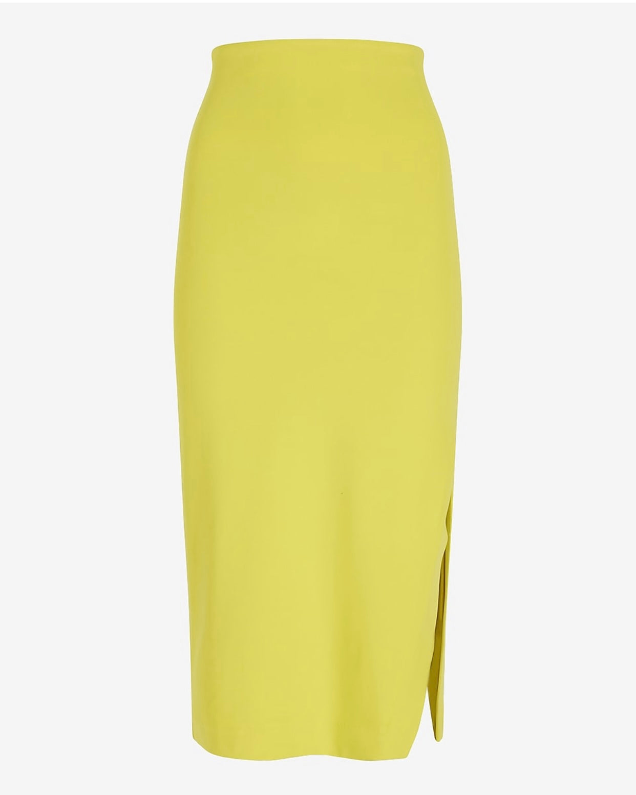 High Waisted Body Contour Midi Skirt