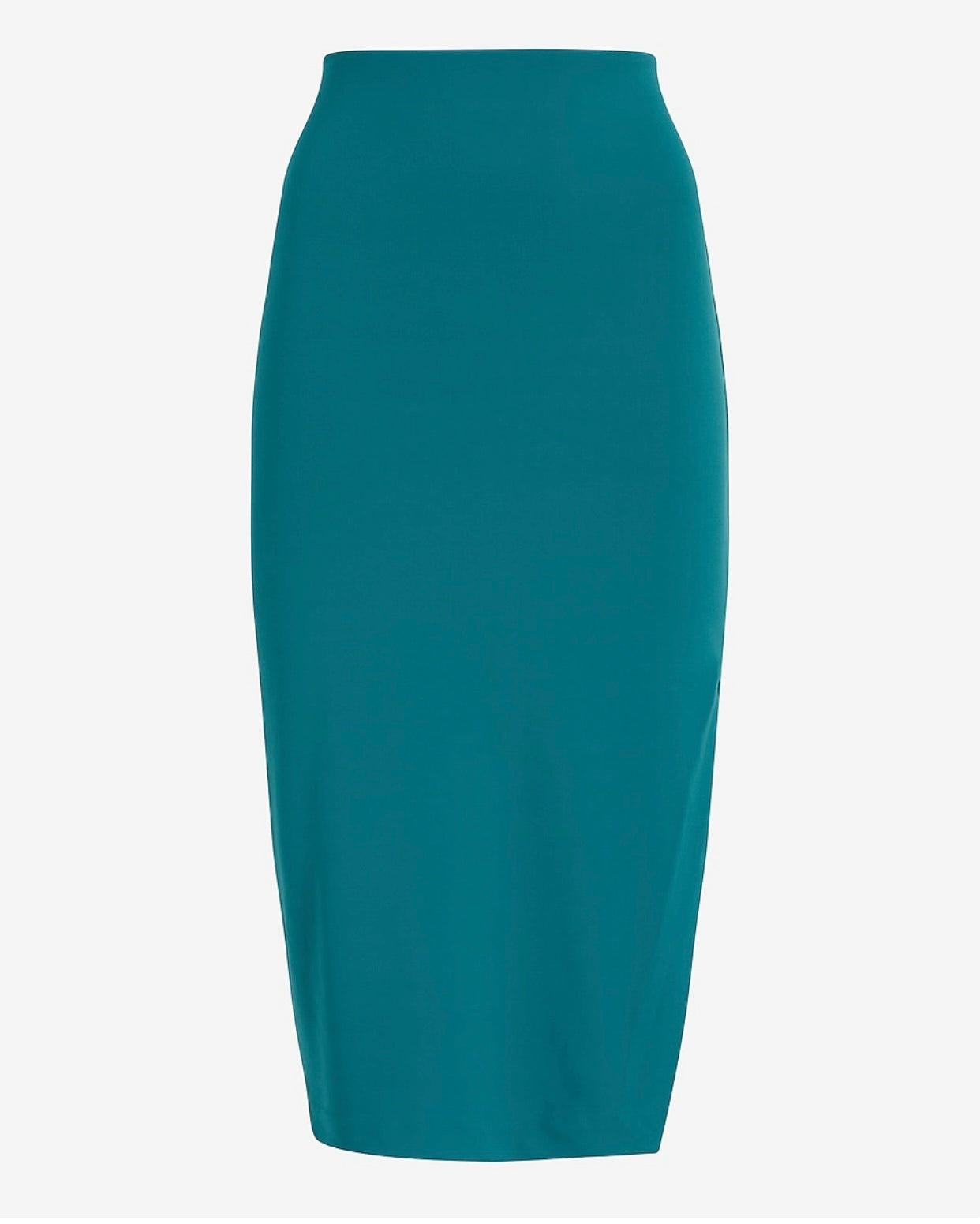 High Waisted Body Contour Midi Skirt