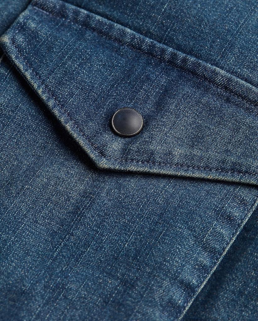 Slim Dark Denim Hyper Stretch Shirt