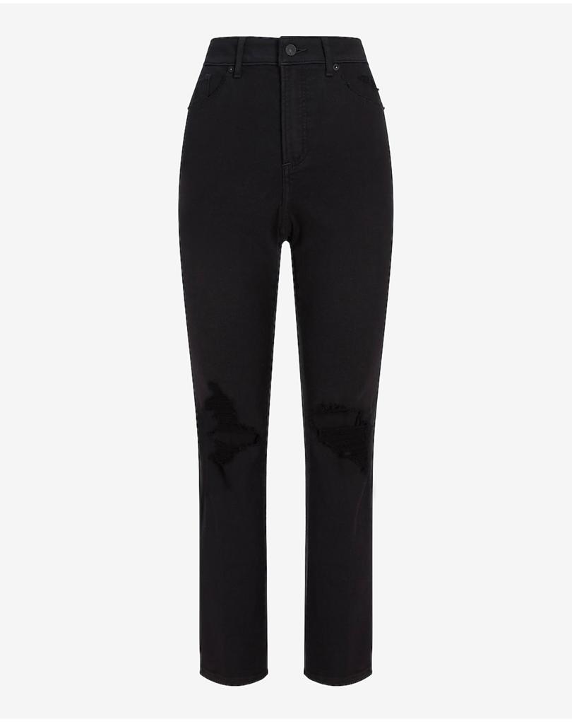 Super High Wasted Slim Jeans
