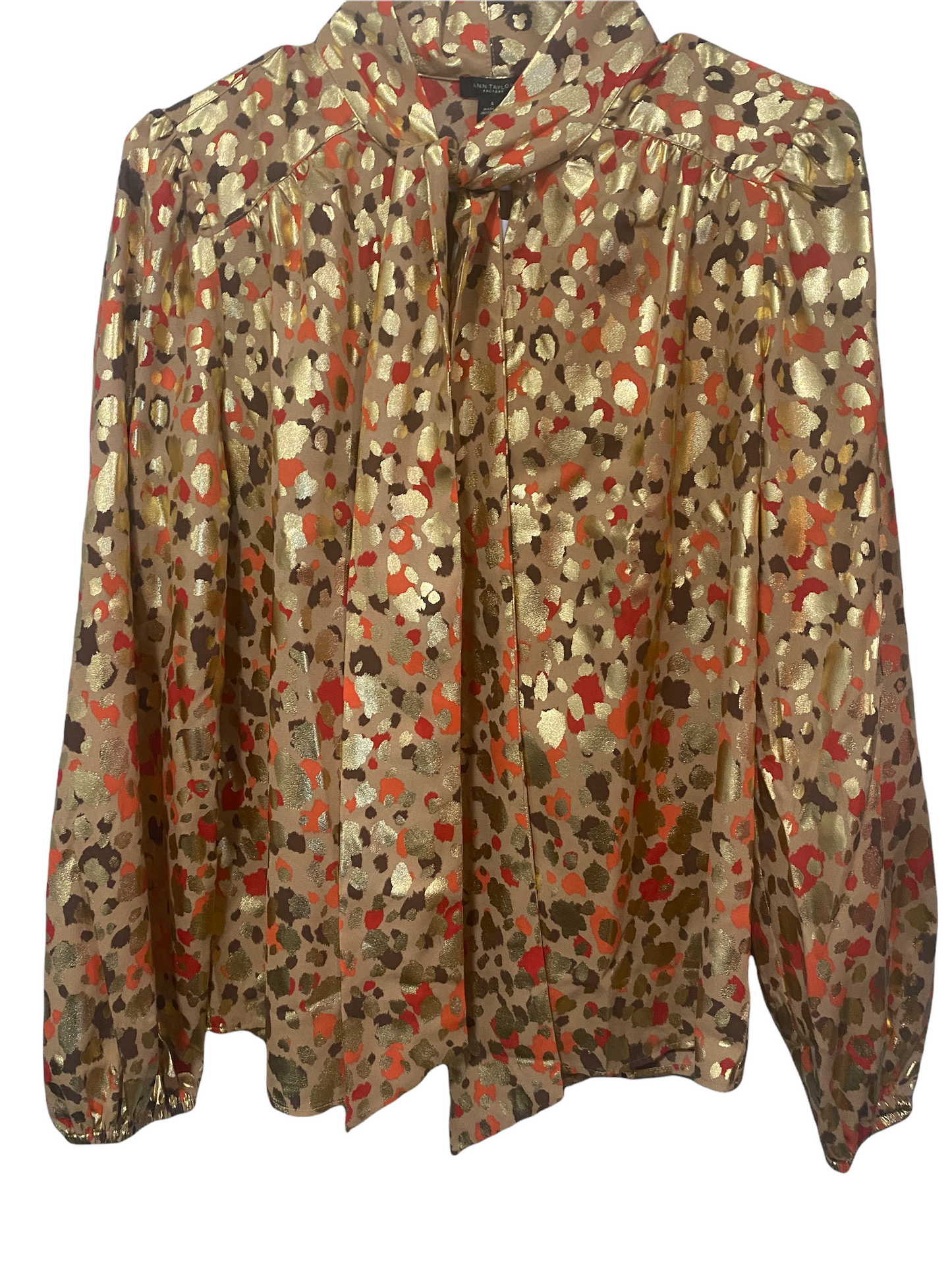 Metallic Printed Shirt
