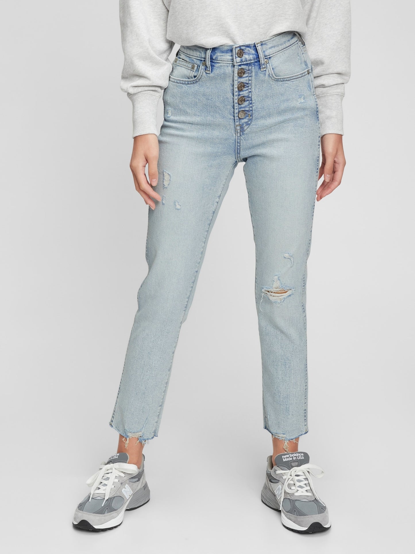 High Rise Vintage Slim Stretch